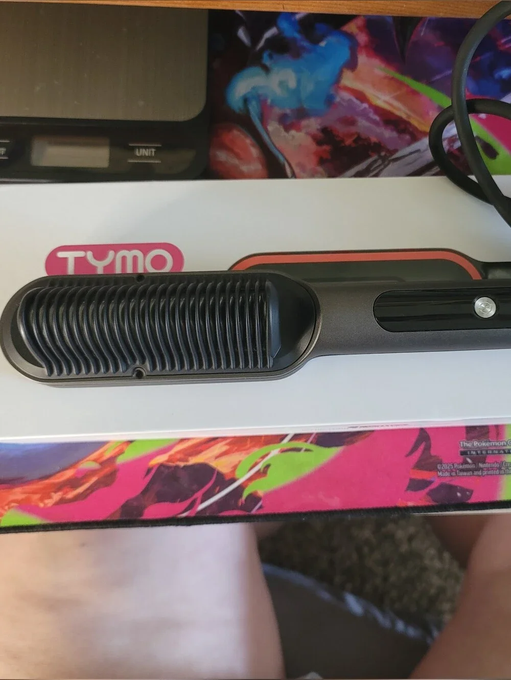 TYMO Ring Plus Ionic Hair Straightening Comb